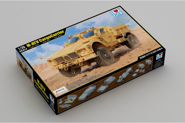 1:35 I Love Kit 63556 Oshkosh M-ATV Cargo Carrier &ndash; American Armoured Vehicle - Truilo63556 2 - TRUILO63556