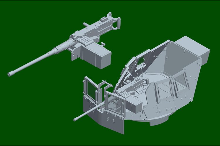 1:35 I Love Kit 63558 M1278A1 Heavy Guns Carrier (JLTV) with MCTAGS &ndash; American Modern Armoured Vehicle - Truilo63558 10 - TRUILO63558