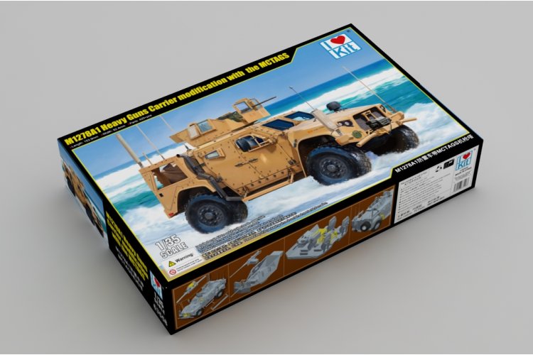 1:35 I Love Kit 63558 M1278A1 Heavy Guns Carrier (JLTV) with MCTAGS &ndash; American Modern Armoured Vehicle - Truilo63558 2 - TRUILO63558