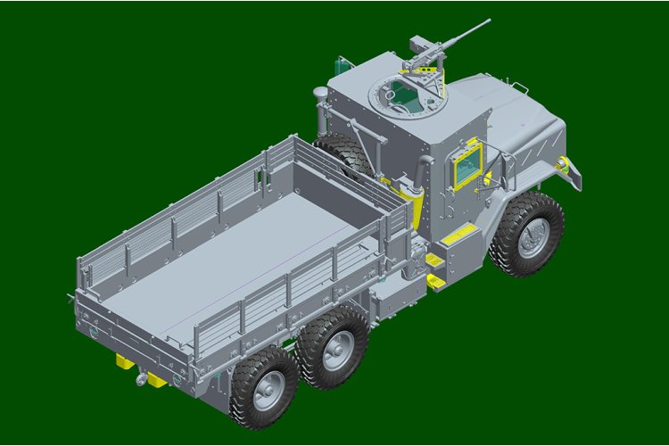1:35 I Love Kit 63559 M923 met Gepantserde Cabine - Amerikaanse Militaire Vrachtwagen - Truilo63559 7 - TRUILO63559