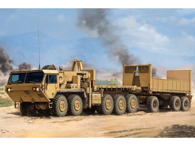 1:35 I Love Kit 63564 M1074 HEMTT PLS met M1076 Trailer - Amerikaanse Militaire Vrachtwagen - Truilo63564 1 - TRUILO63564
