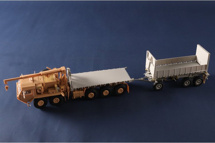 1:35 I Love Kit 63564 M1074 HEMTT PLS met M1076 Trailer - Amerikaanse Militaire Vrachtwagen - Truilo63564 14 - TRUILO63564