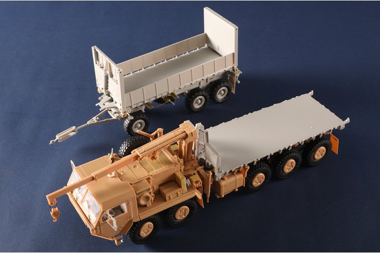 1:35 I Love Kit 63564 M1074 HEMTT PLS met M1076 Trailer - Amerikaanse Militaire Vrachtwagen - Truilo63564 15 - TRUILO63564