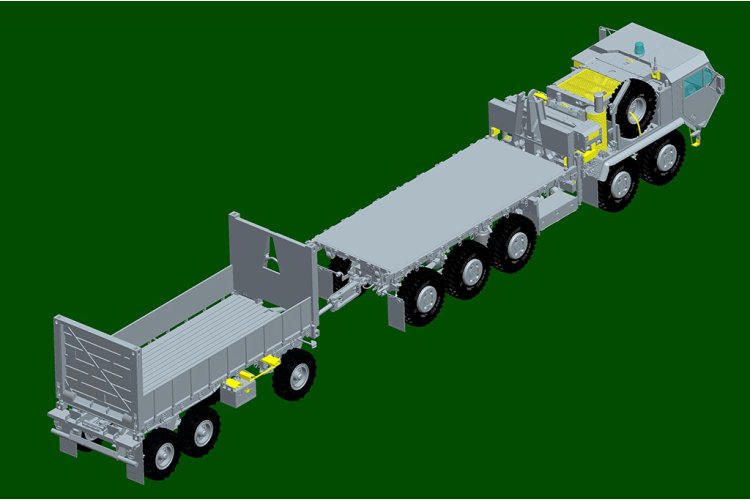 1:35 I Love Kit 63564 M1074 HEMTT PLS met M1076 Trailer - Amerikaanse Militaire Vrachtwagen - Truilo63564 8 - TRUILO63564