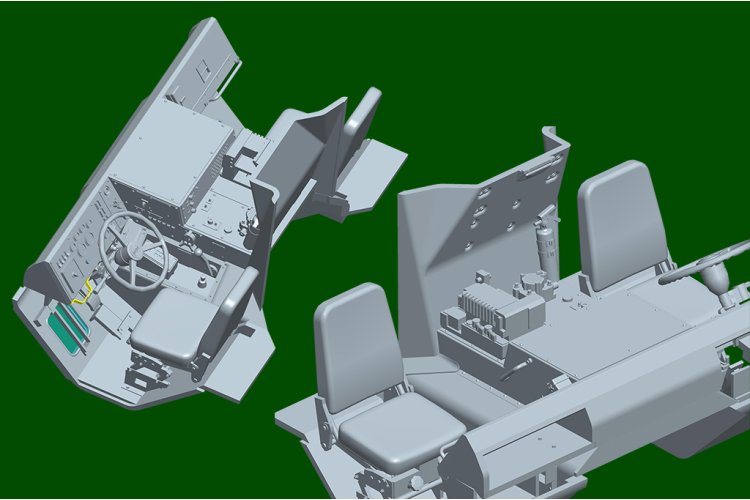 1:35 I Love Kit 63564 M1074 HEMTT PLS met M1076 Trailer - Amerikaanse Militaire Vrachtwagen - Truilo63564 9 - TRUILO63564