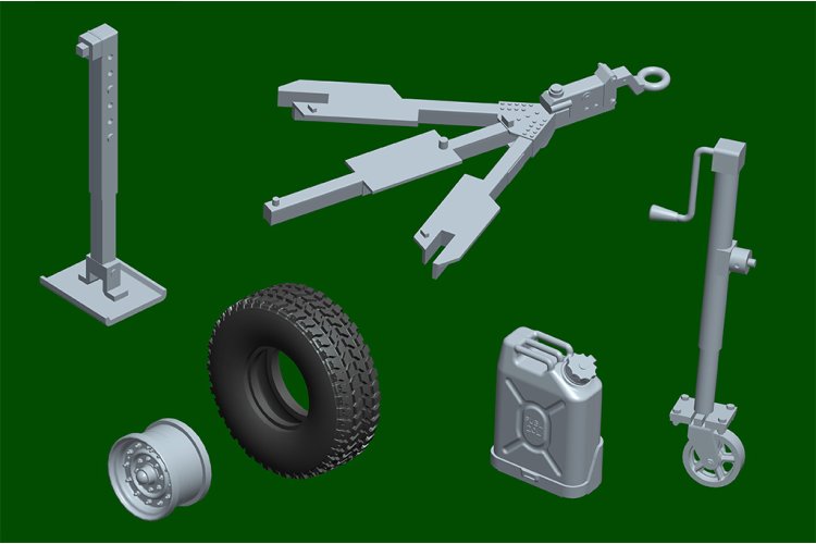 1:35 I Love Kit 63566 M1101/1102 Lichte tactische aanhangwagen (LTT) - Truilo63566 7 - TRUILO63566