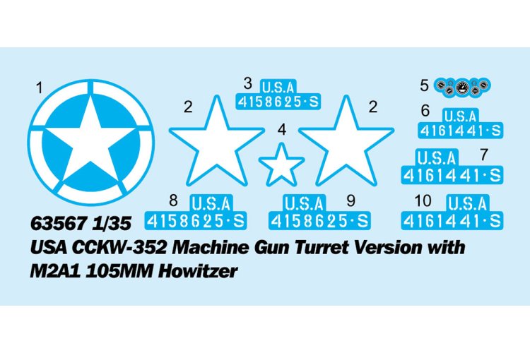 1:35 I Love Kit 63567 CCKW-352 Truck with M2A1 Machine Gun Version - Truilo63567 3 - TRUILO63567