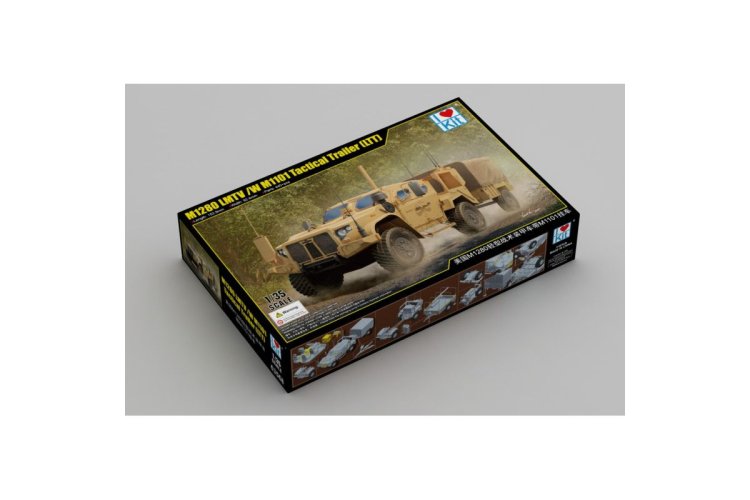 1:35 I Love Kit 63568 M1280 LMTV met M1101 Tactische Aanhangwagen - Militaire voertuig - Truilo63568 2 - TRUILO63568