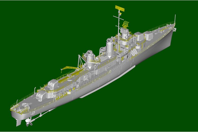 1:350 I Love Kit 65308 USS Stevens DD-479 - Fletcher-klasse - Amerikaanse Torpedobootjager - Truilo65308 10 - TRUILO65308