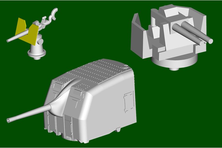 1:350 I Love Kit 65308 USS Stevens DD-479 - Fletcher-klasse - Amerikaanse Torpedobootjager - Truilo65308 6 - TRUILO65308