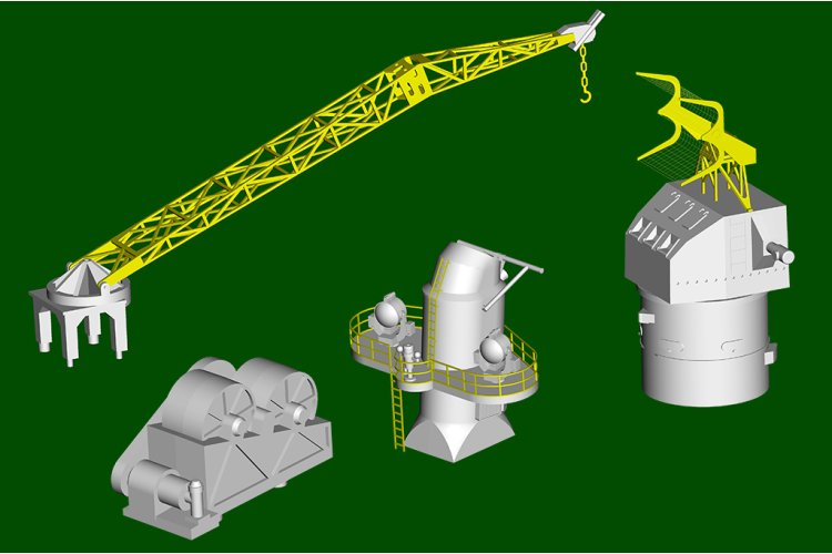 1:350 I Love Kit 65308 USS Stevens DD-479 - Fletcher-klasse - Amerikaanse Torpedobootjager - Truilo65308 8 - TRUILO65308