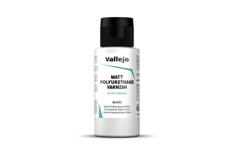 Vallejo 26651 Matt Polyurethane Varnish - 60ml - Val26651 xs 1 - VAL26651-XS