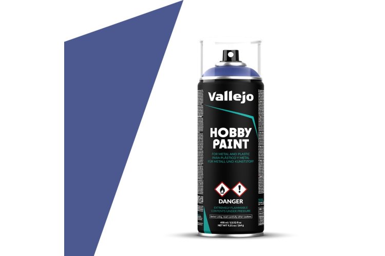 Vallejo 28017 Ultramarine Blue Primer - Spray - 400ml - Val28017 - VAL28017