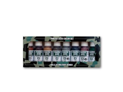 Vallejo 70122 Rust, Tracks and Rubber - Acryl Set - Val70122 xs - VAL70122-XS