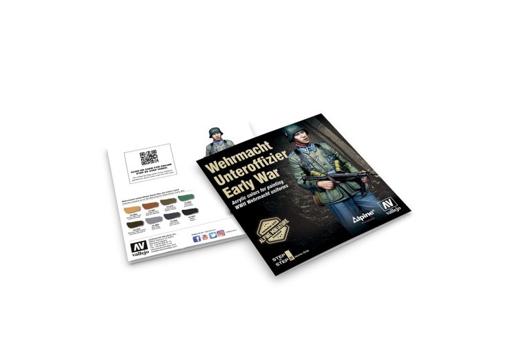 Vallejo 70246 Alpine Wehrmacht Unteroffizier Early War - Acryl Set - Val70246 xs 3 - VAL70246-XS
