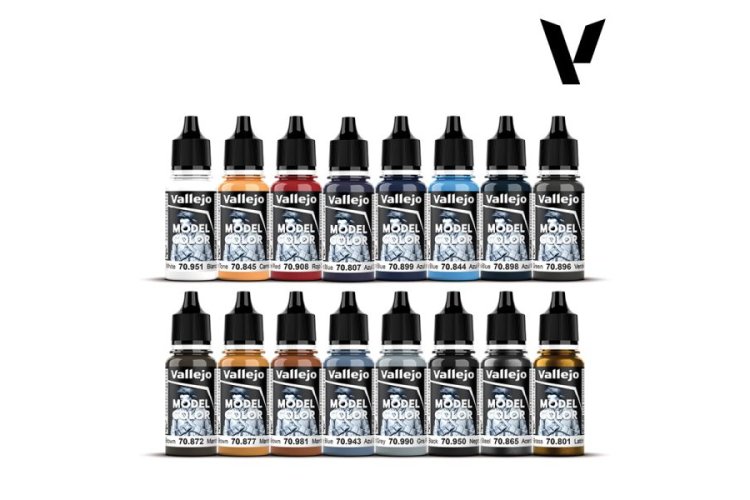 Vallejo 70256 Model Color - American Civil War Colors - Acrylic Set 16x18ml - Val70256 xs 3 - VAL70256-XS
