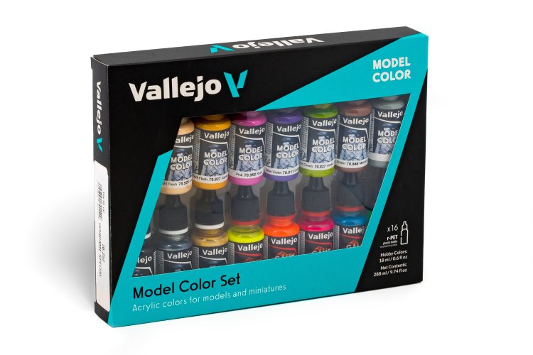 Vallejo 70257 Model Color - Wargame Special Colors - Acrylic Set 16x18ml - Val70257 xs 1 - VAL70257-XS
