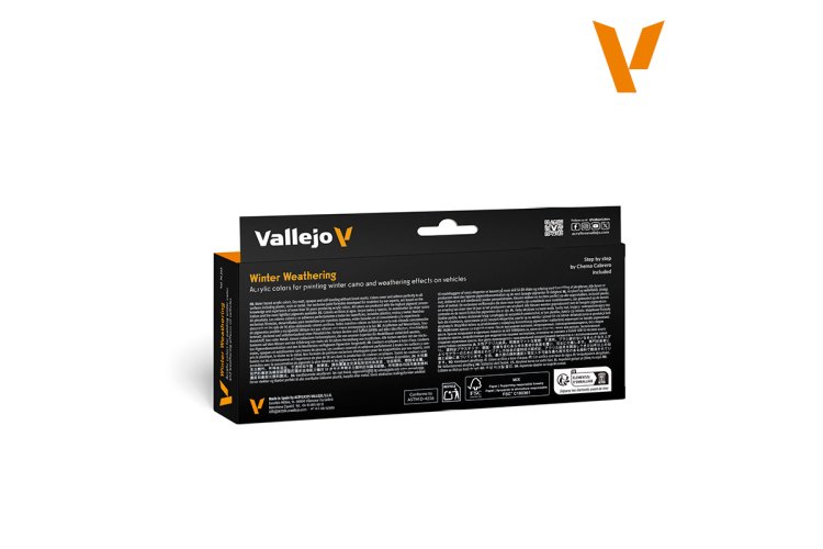 Vallejo 70263 Model Color - Winter Weathering by Chema Cabrero - Acrylic Set 8x18ml - Val70263 xs 2 - VAL70263-XS