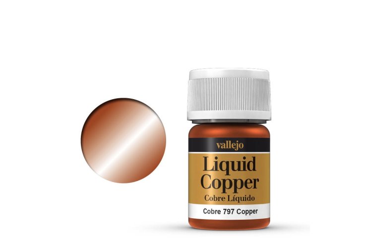 Vallejo 70797 Liquid Copper - Val70797 xs - VAL70797-XD