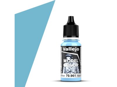 Vallejo 70961 Model Color Sky Blue - Acryl - Val70961 xs - VAL70961-XS