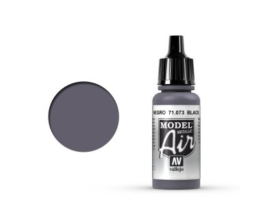 Vallejo 71073 Model Air Black - Metallic - Acryl - Val71073 xs - VAL71073-XS