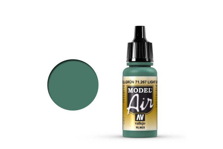 Vallejo 71267 Model Air Light Green RLM25 - Acryl - Val71267 xs - VAL71267-XS