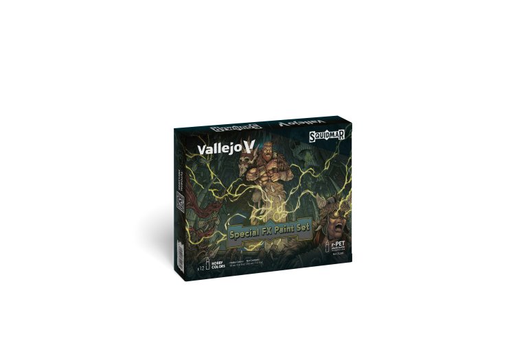 Vallejo 72207 Game Color &ndash; Squidmar Miniatures &ndash; Special FX Colors &ndash; Acrylic Set &ndash; 12x18ml - Val72207 xs 1 - VAL72207-XS