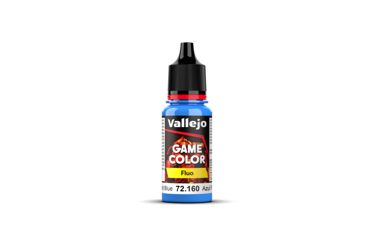 Vallejo 72214 Game Color &ndash; Fluorescent Color Set &ndash; Acrylic Set 8x18ml - Val72214 xs 10 - VAL72214-XS