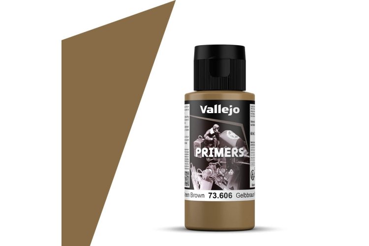 Vallejo 73606 German Green Brown - Primer - Acryl (60 ml) - Val73606 xs - VAL73606-XS
