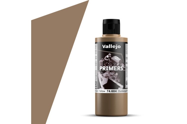 Vallejo 74604 Germany Dark Yellow - Primer - Acryl (200 ml) - Val74604 - VAL74604