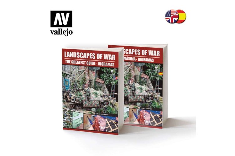 Vallejo 75034 Landscapes of War Vol.3 - English - Val75034 vallejo landscapes of war vol3 75035 1 - VAL75034-XS