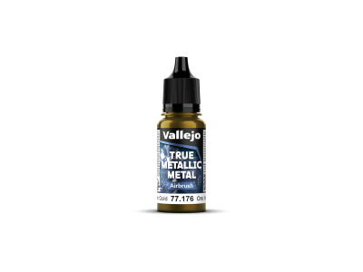 Vallejo 77176 True Metallic Metal - Airbrush - Groenachtig Goud - Acryl - 18ml - Val77176 xs 1 - VAL77176-XS