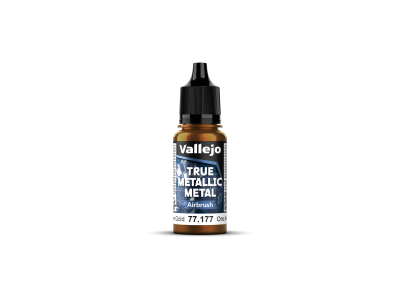 Vallejo 77177 True Metallic Metal - Airbrush - Arkanisch Goud - Acryl - 18ml - Val77177 xs 1 - VAL77177-XS