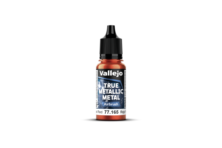Vallejo 77260 True Metallic Metal &ndash; Forged Red &ndash; Acrylic Set 4x18ml - Val77260 xs 6 - VAL77260-XS