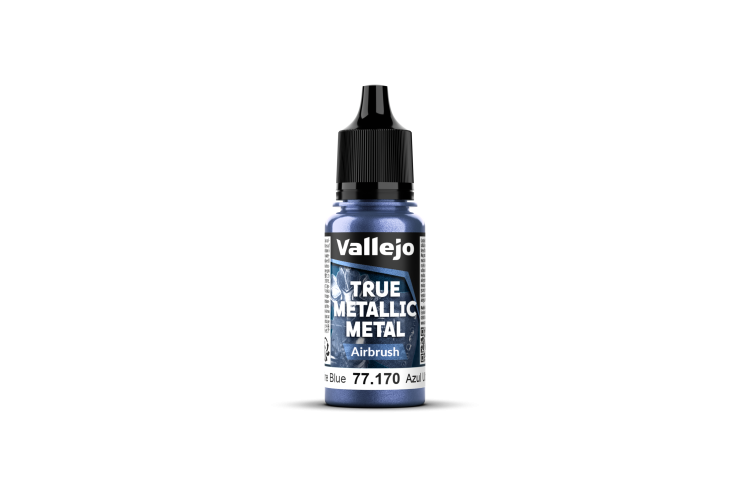 Vallejo 77263 True Metallic Metal &ndash; Ultramarine Blue &ndash; Acrylic Set 4x18ml - Val77263 xs 6 - VAL77263-XS