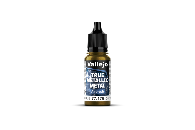 Vallejo 77267 True Metallic Metal &ndash; Greenish Gold &ndash; Acrylic Set 4x18ml - Val77267 xs 6 - VAL77267-XS