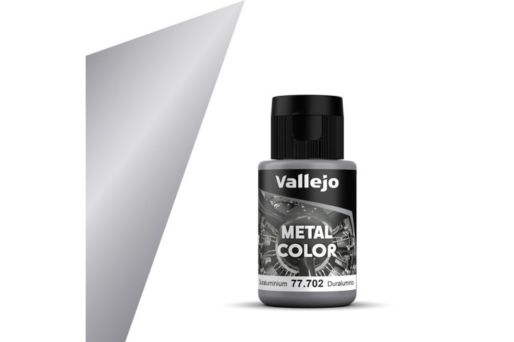Vallejo 77702 Metal Color Duraluminium - Acryl (32 ml) - Val77702 xs - VAL77702-XS