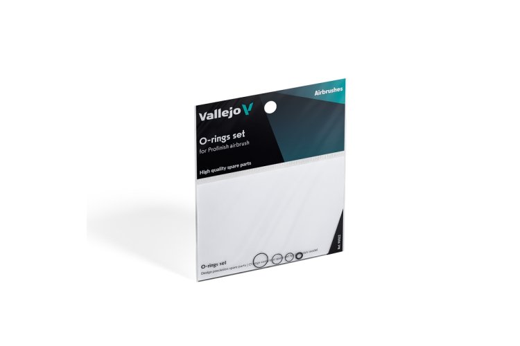Vallejo 90022 O-Ringen Set voor Profinish Airbrush - 4 Onderdelen - Val90022 xs 1x - VAL90022-XS