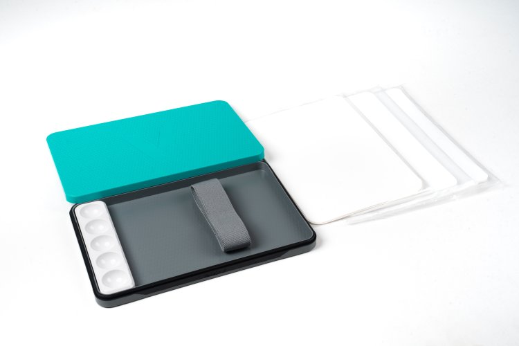 Vallejo B90001 Wet Palette Pro Painter with 2 Hydration Sponges and 30 Retaining Papers - A5 Size - Valb90001 13 - VALB90001