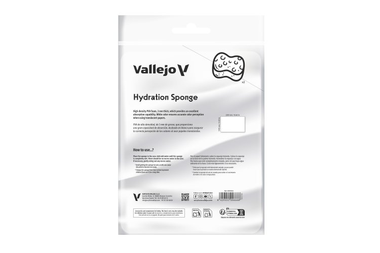 Vallejo B90001 Wet Palette Pro Painter with 2 Hydration Sponges and 30 Retaining Papers - A5 Size - Valb90001 18 - VALB90001