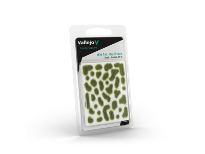Vallejo SC401 Hobby Scenery - Wild Grass Tufts 2mm - Dry Green - 35 Pieces - Diorama - Valsc401 xs 1 - VALSC401-XS