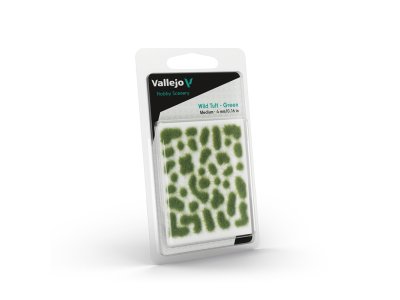 Vallejo SC406 Hobby Scenery - Wilde Graspollen 4 mm - Groen - 35 Stuks - Diorama - Valsc406 xs 1 - VALSC406-XS