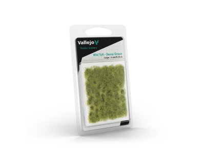Vallejo SC413 Hobby Scenery - Dichte Wilde Graspollen 6 mm - Groen - 35 Stuks - Diorama - Valsc413 xs 1 - VALSC413-XS