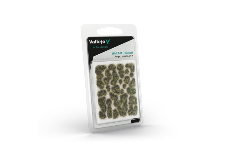 Vallejo SC414 Hobby Scenery - Wilde Graspollen 6 mm - Verbrand - 35 Stuks - Diorama - Valsc414 xs 1 - VALSC414-XS