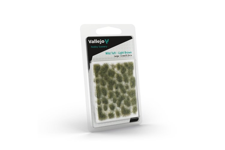 Vallejo SC418 Hobby Scenery - Wilde Graspollen 6 mm - Lichtbruin - 35 Stuks - Diorama - Valsc418 xs 1 - VALSC418-XS