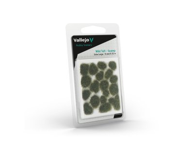 Vallejo SC422 Hobby Scenery - Wilde Graspollen 8 mm - Moerasgroen - 8 Stuks - Diorama - Valsc422 xs 1 - VALSC422-XS