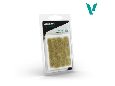 Vallejo SC429 Hobby Scenery - Wilde Graspollen 12 mm - Beige - 17 Stuks - Diorama - Valsc429 xs 1 - VALSC429-XS