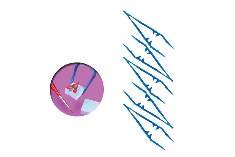 Vallejo T12006 Plastic Tweezers x5 - Valt12006 - VALT12006