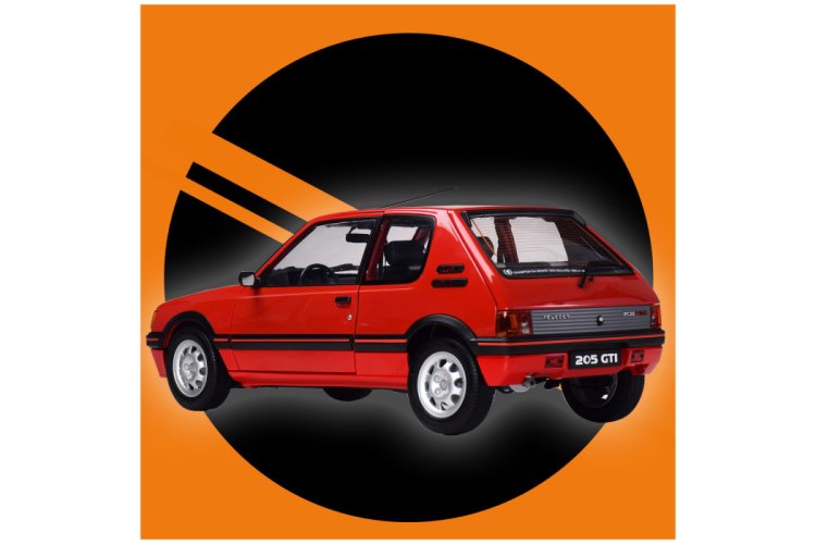 1:8 IXO Collections 002 Peugeot 205 GTi 1.9 Car - Xo 002 3 - IXO002