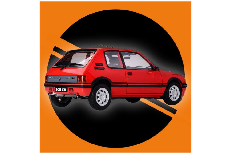 1:8 IXO Collections 002 Peugeot 205 GTi 1.9 Car - Xo 002 5 - IXO002